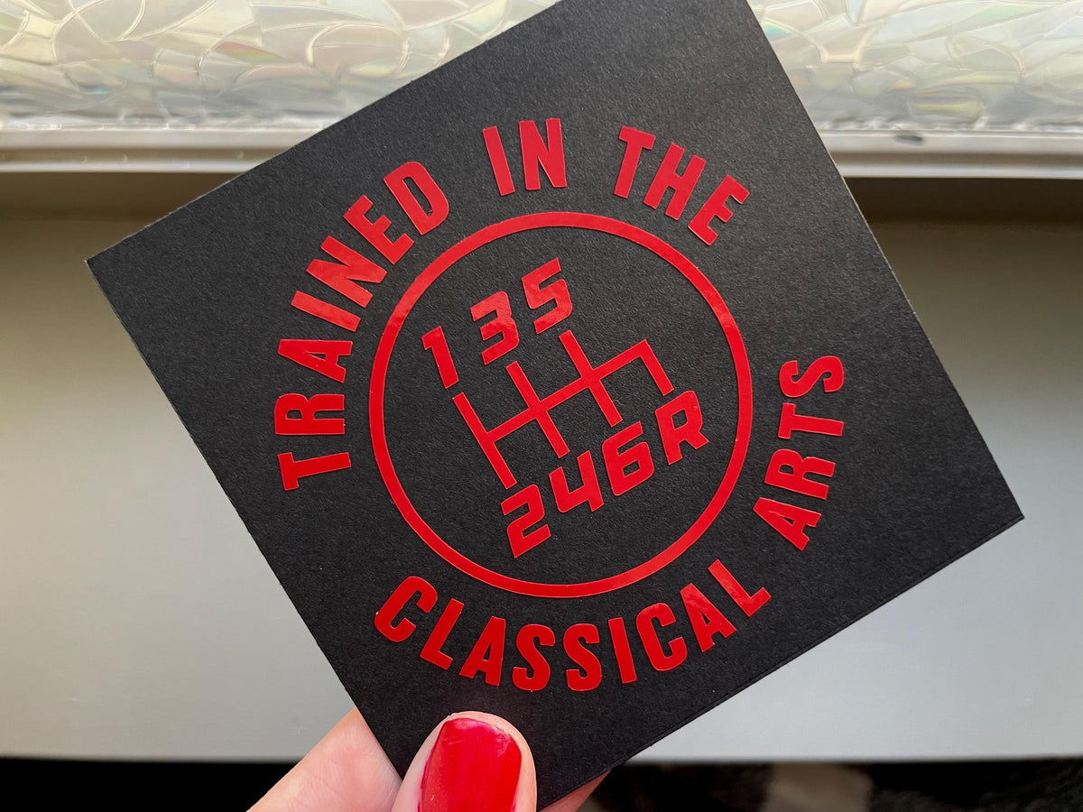 12 Patterns Manual Transmission Vinyl Decal: Mechanic Humor Car Sticker Save The Manuals 6RDR