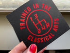 12 Patterns Manual Transmission Vinyl Decal: Mechanic Humor Car Sticker Save The Manuals 4RDR