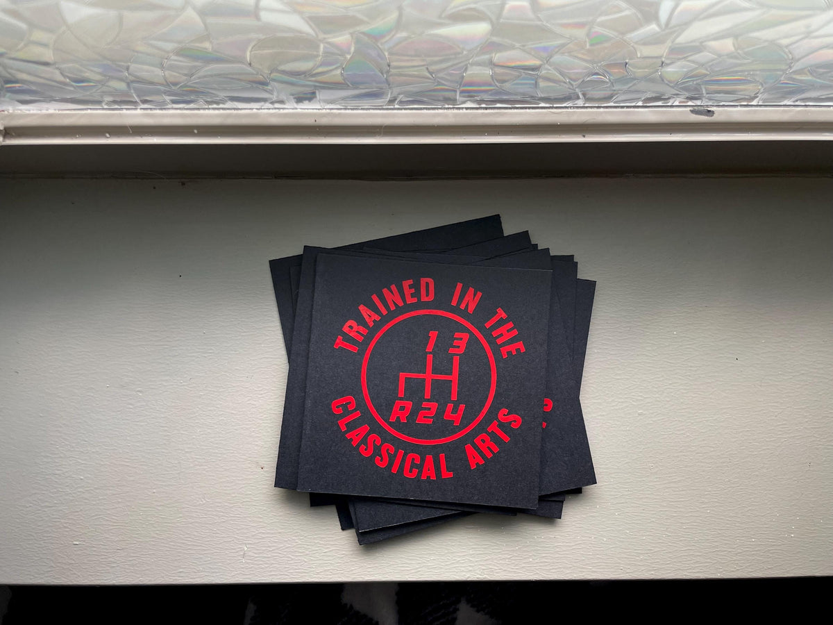 12 Patterns Manual Transmission Vinyl Decal: Mechanic Humor Car Sticker Save The Manuals 4RDL