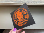Lala Orange Vinyl Decal: Rainbow Brite Color Kids, Rainbow Land Coffee Label