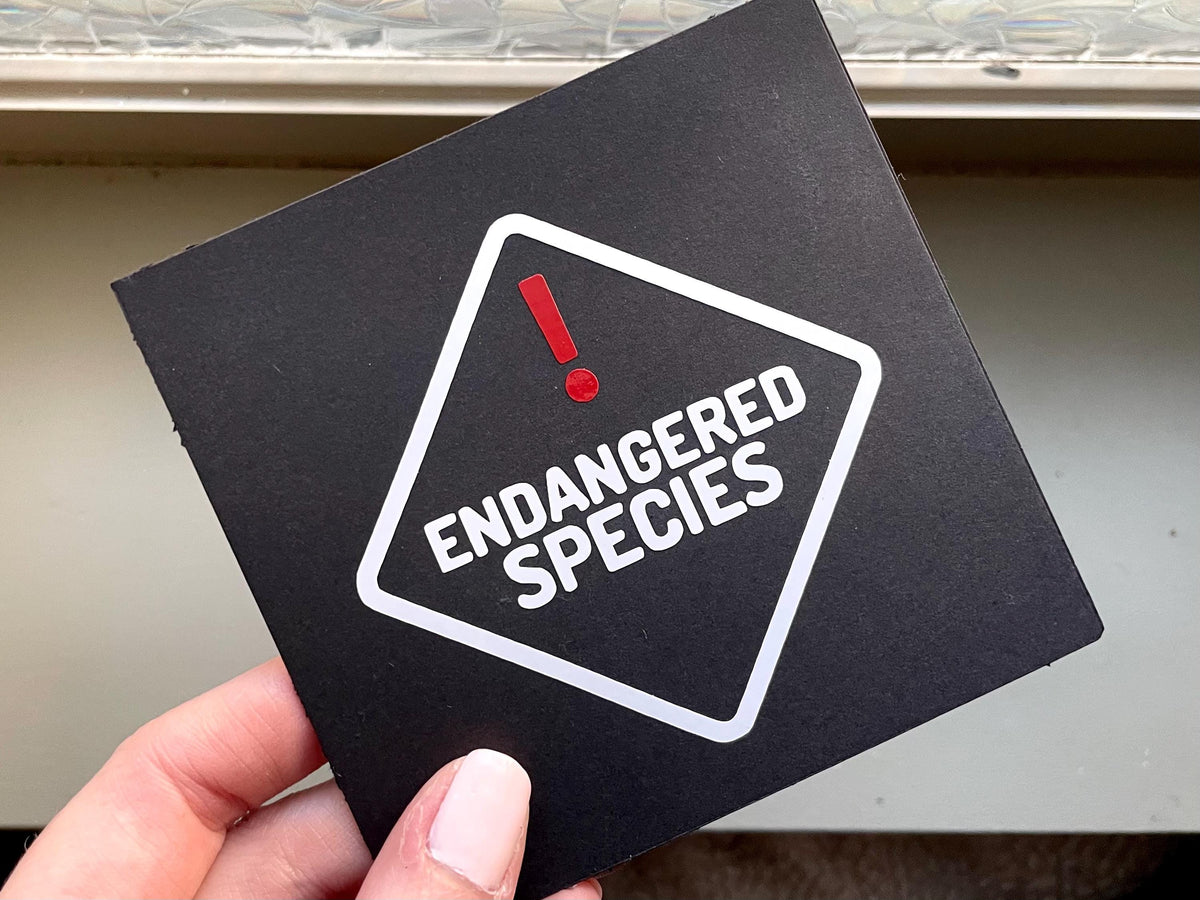 Endangered Species Vinyl Decal: Mechanic Humor Car Sticker Save The Manuals Euro VW AUDI BMW Ford Mercedes Honda Nissan window decals