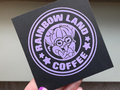 Shy Violet Rainbow Brite Vinyl Decal - Laptop, Car, Water Bottle