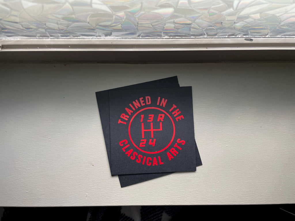 12 Patterns Manual Transmission Vinyl Decal: Mechanic Humor Car Sticker Save The Manuals 4RUR