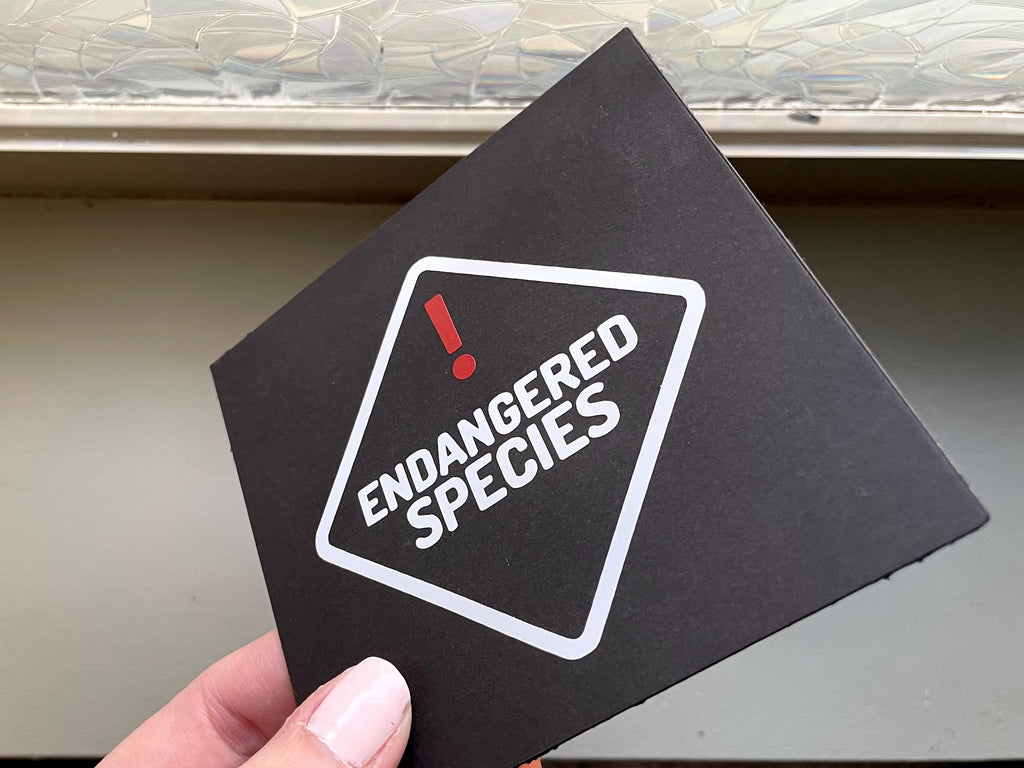Endangered Species Vinyl Decal: Mechanic Humor Car Sticker Save The Manuals Euro VW AUDI BMW Ford Mercedes Honda Nissan window decals
