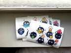 Autocollants en vinyle Soot Sprite : Autocollants pailletés de Spirited Away