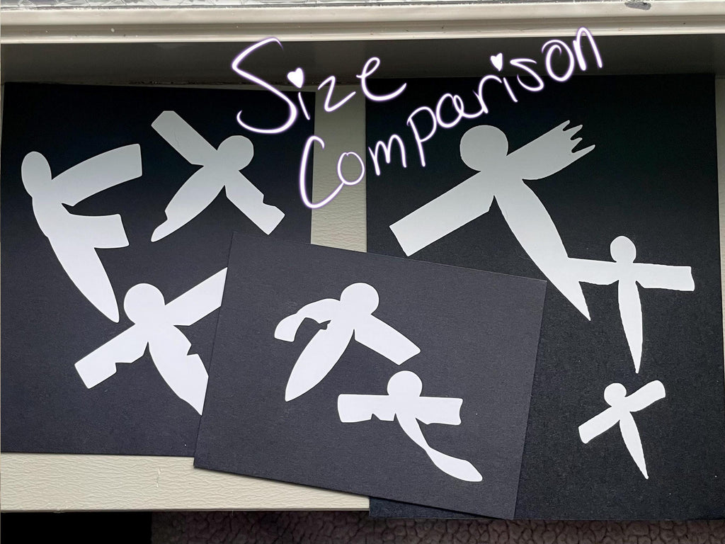 Spirited Away Paper Birds Sticker - Anime Vinyl Decal Shikigami Kami spirits paper curse
