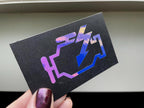 Autocollant Holo de voyant moteur : Autocollant humoristique de mécanicien