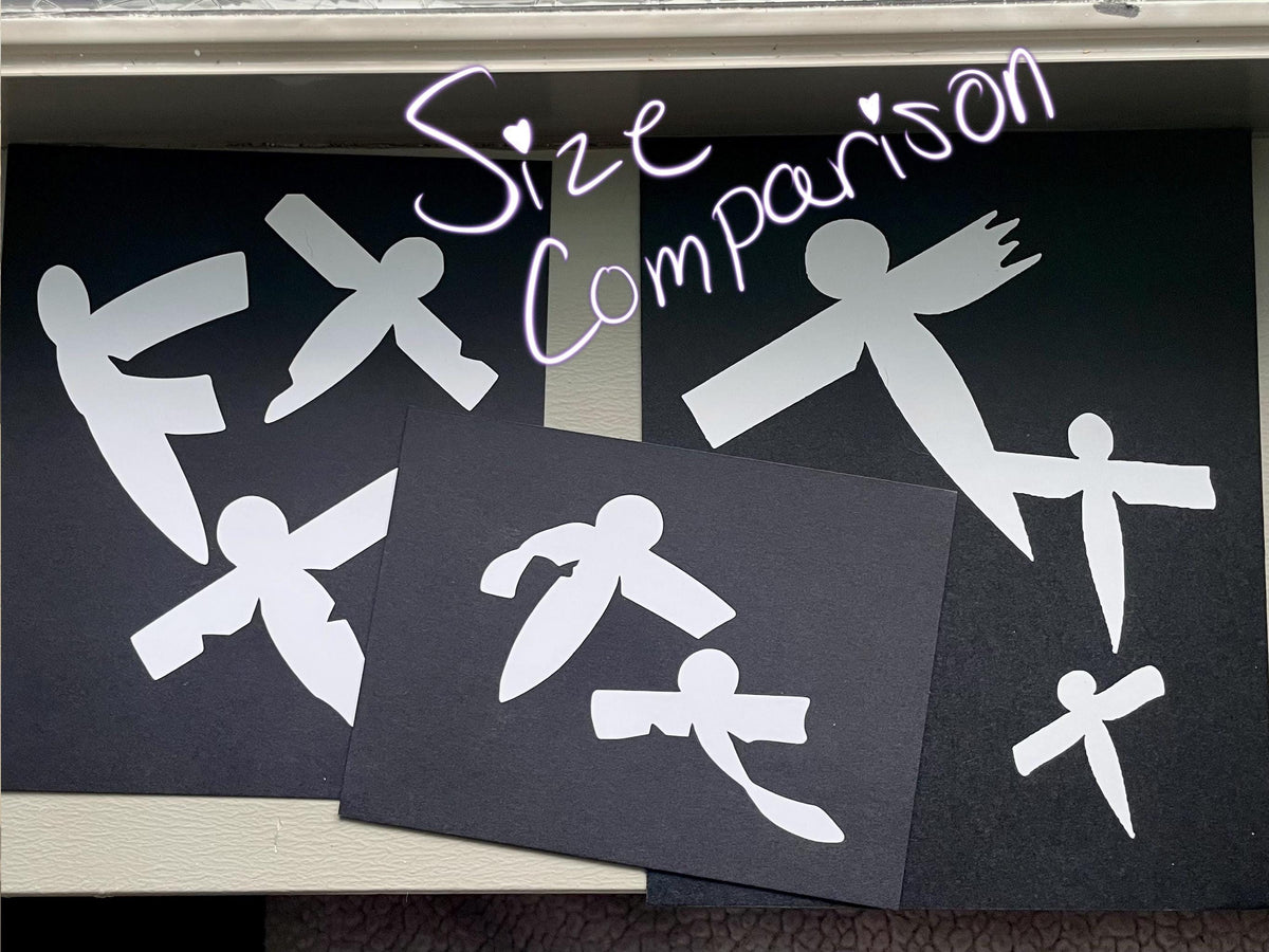 Spirited Away Paper Birds Sticker - Anime Vinyl Decal Shikigami Kami spirits paper curse