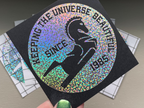 On-X Rainbow Brite Star Stealer Vinyl Sticker - Rainbow Land Decal