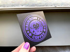 Autocollant en vinyle Indigo Rainbow Brite : Étiquette de café Rainbow Land