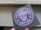 Shy Violet Rainbow Brite Vinyl Decal - Laptop, Car, Water Bottle