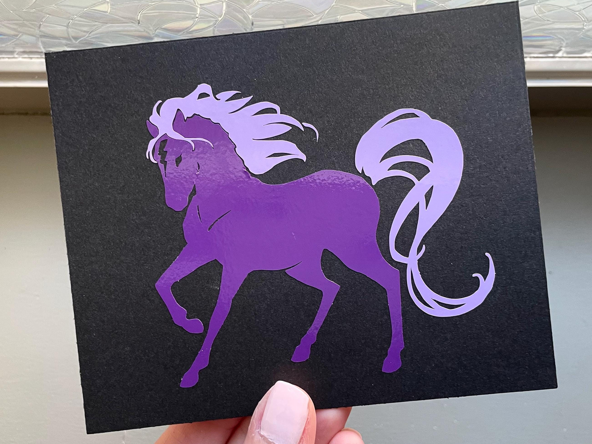 Sky Dancer Rainbow Brite Vinyl Sticker:  Laptop, window, water bottle, stationary, decal