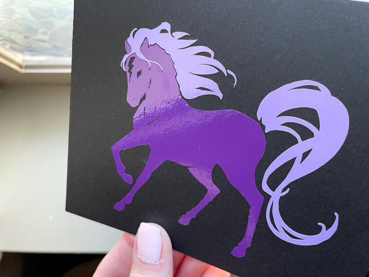 Sky Dancer Rainbow Brite Vinyl Sticker:  Laptop, window, water bottle, stationary, decal