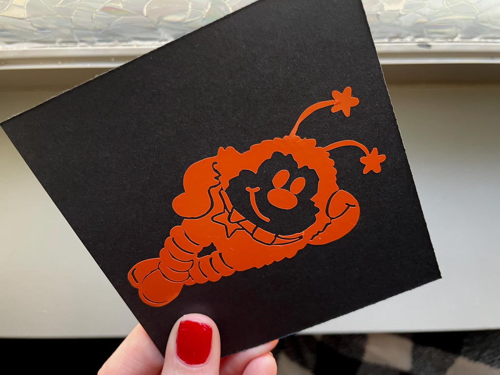 Rainbow Brite OJ Sprite Vinyl Decal: 80s Cartoon Glitter Sticker