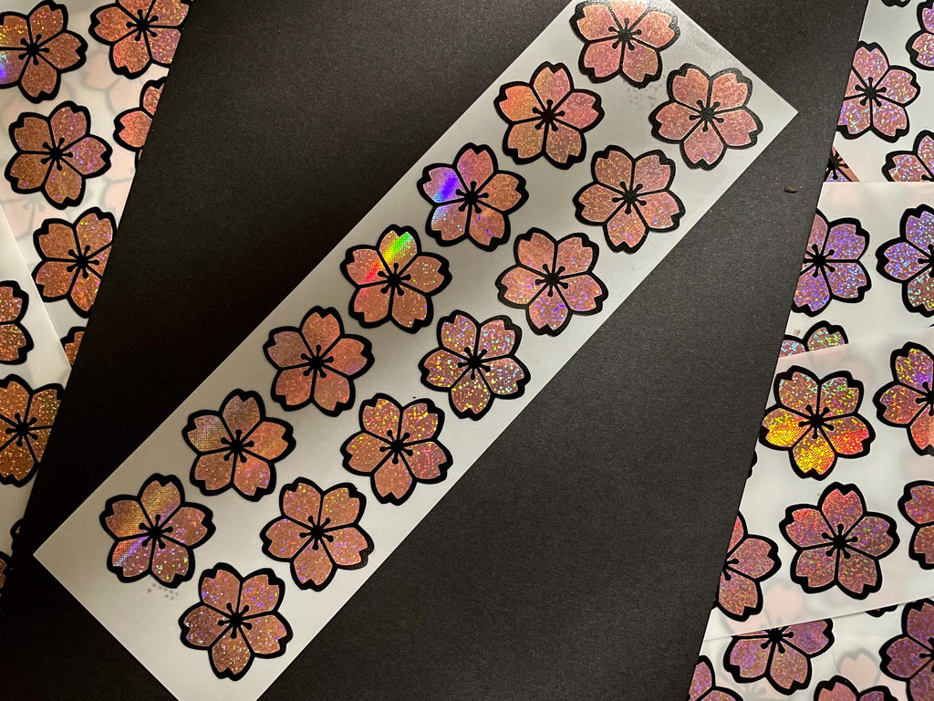 14pc Sakura Stickers for Envelopes Wedding Graduation Invitation Seals