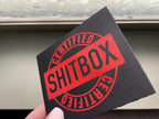 Autocollant en vinyle Certified Sh*t Box : Autocollant humoristique de mécanicien, Sauvez les manuels BMW VW Subaru Audi Ford Honda Mercedes Nissan Nismo